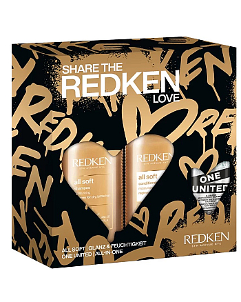 Redken All Soft XMAS Kit - Новогодний подарочный набор для увлажнения волос - hairs-russia.ru